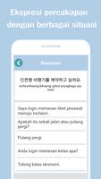 برنامه‌نما Berbicara Bahasa Korea عکس از صفحه