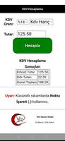 KDV Hesaplama اسکرین شاٹ 2