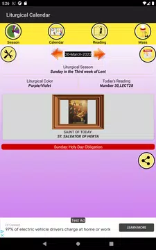 Screenshot 9 for Catholic Liturgical Calendar