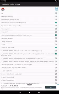 Screenshot 19 for Handbook Legion of Mary
