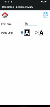 Screenshot 4 for Handbook Legion of Mary