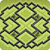 Maps of Clash of Clans 2024 icon