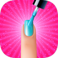 nail art design ragazza salone