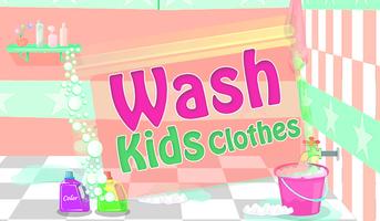 Laundry Clothes Washing poster