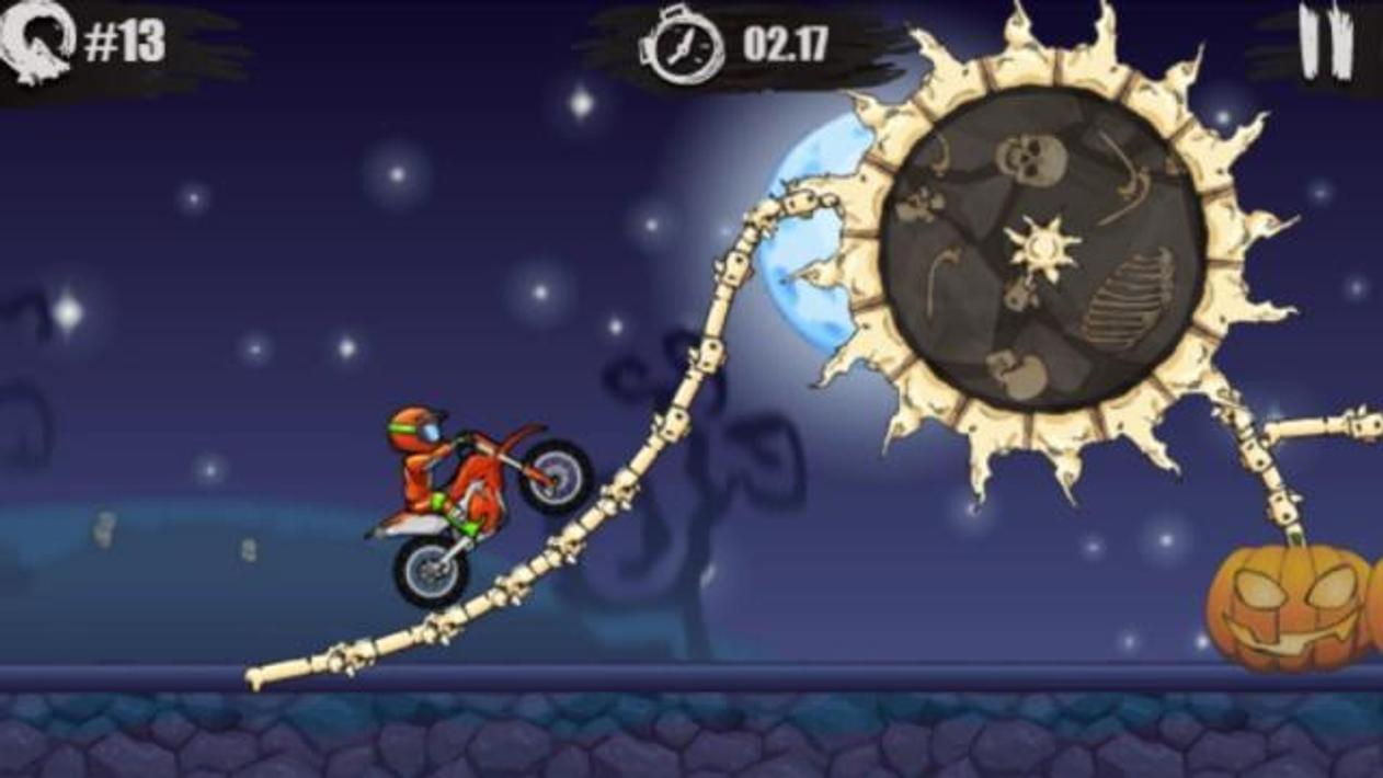 Moto X3M 6 Spooky Land APK للاندرويد تنزيل