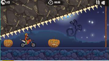Moto X3M 6 Spooky Land স্ক্রিনশট 1