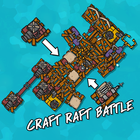 CRAFT RAFT BATTLE أيقونة