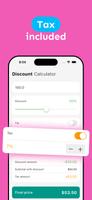 Discounts Tips Tax Calculator ảnh chụp màn hình 1