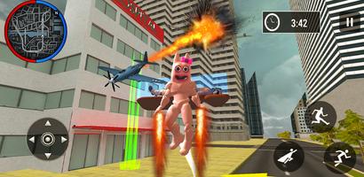 Monster Rescue Hero Garten تصوير الشاشة 1