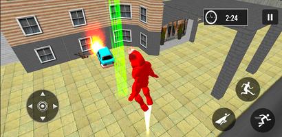 Red Monster Rescue Hero Garten تصوير الشاشة 2