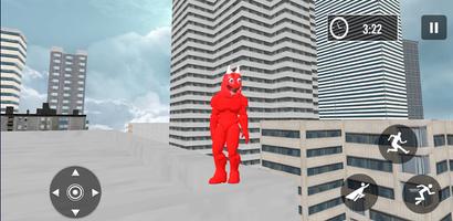 Red Monster Rescue Hero Garten تصوير الشاشة 3
