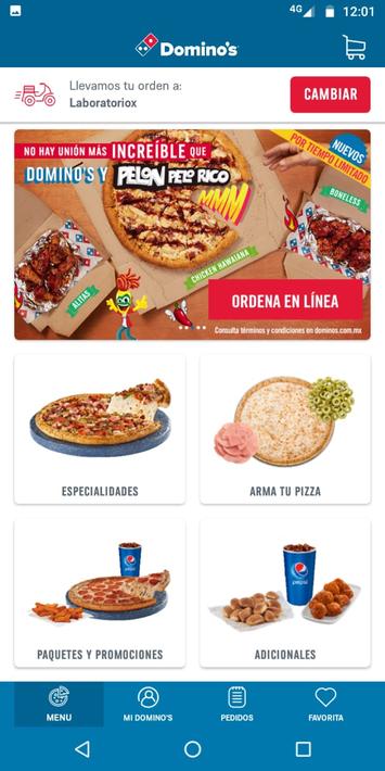 Domino's Pizza México screenshot 2