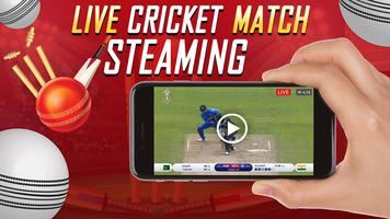 Live Cricket TV Sports Stream स्क्रीनशॉट 1