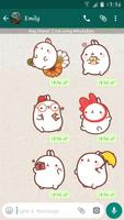 Molang Stickers screenshot 1