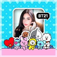 Bingkai Foto BT21 Cute poster