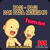 Meme TUMAN Stiker WAStickerApp poster