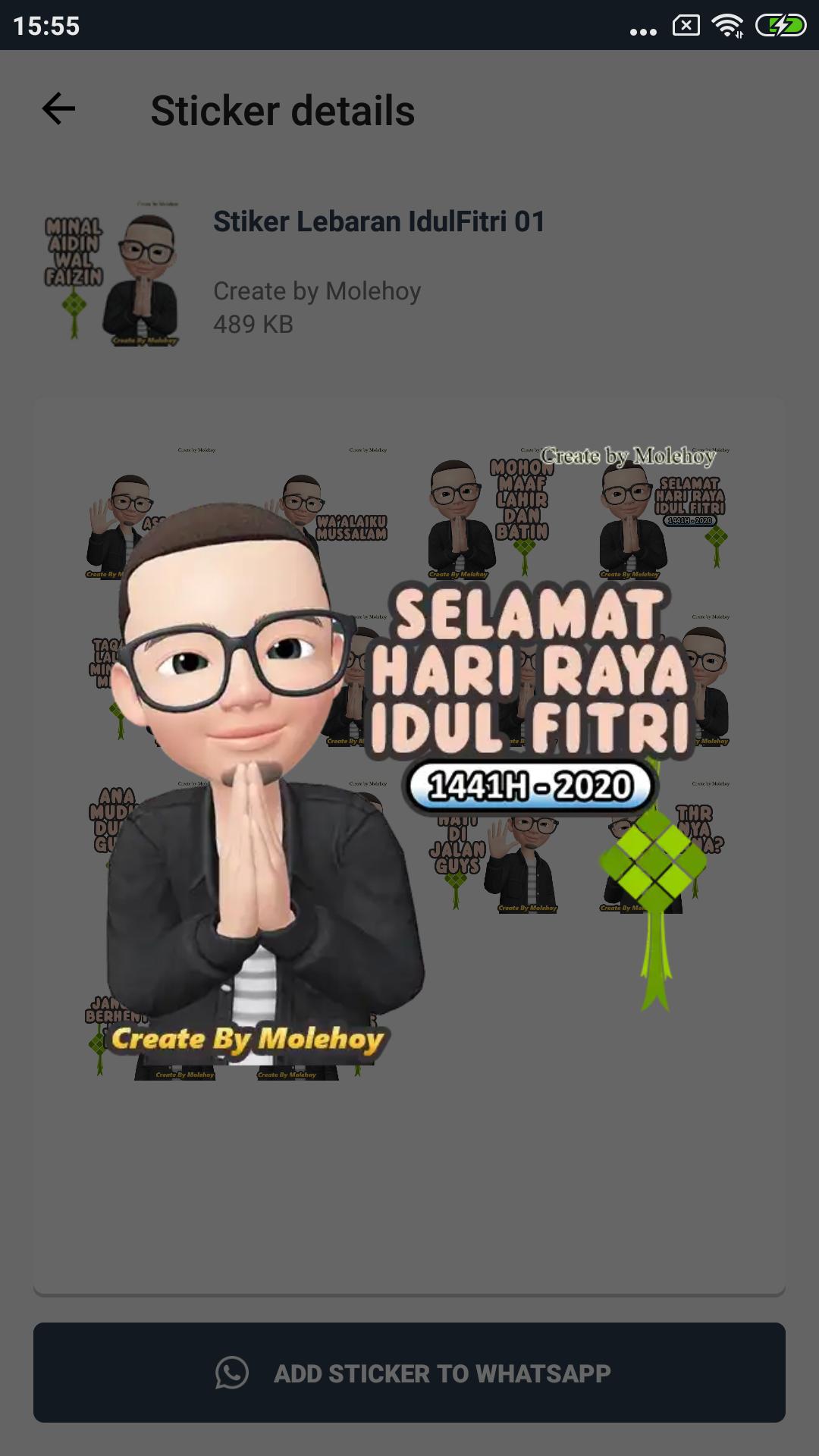 Stiker Lebaran Idul Fitri 2020 For Android Apk Download