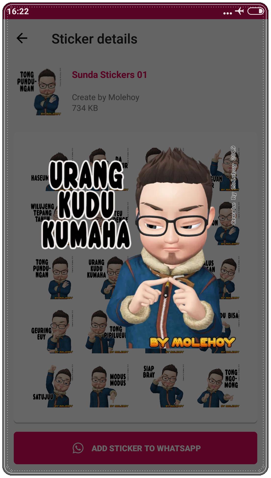 Sunda Stiker Lucu Wastickerapps For Android Apk Download