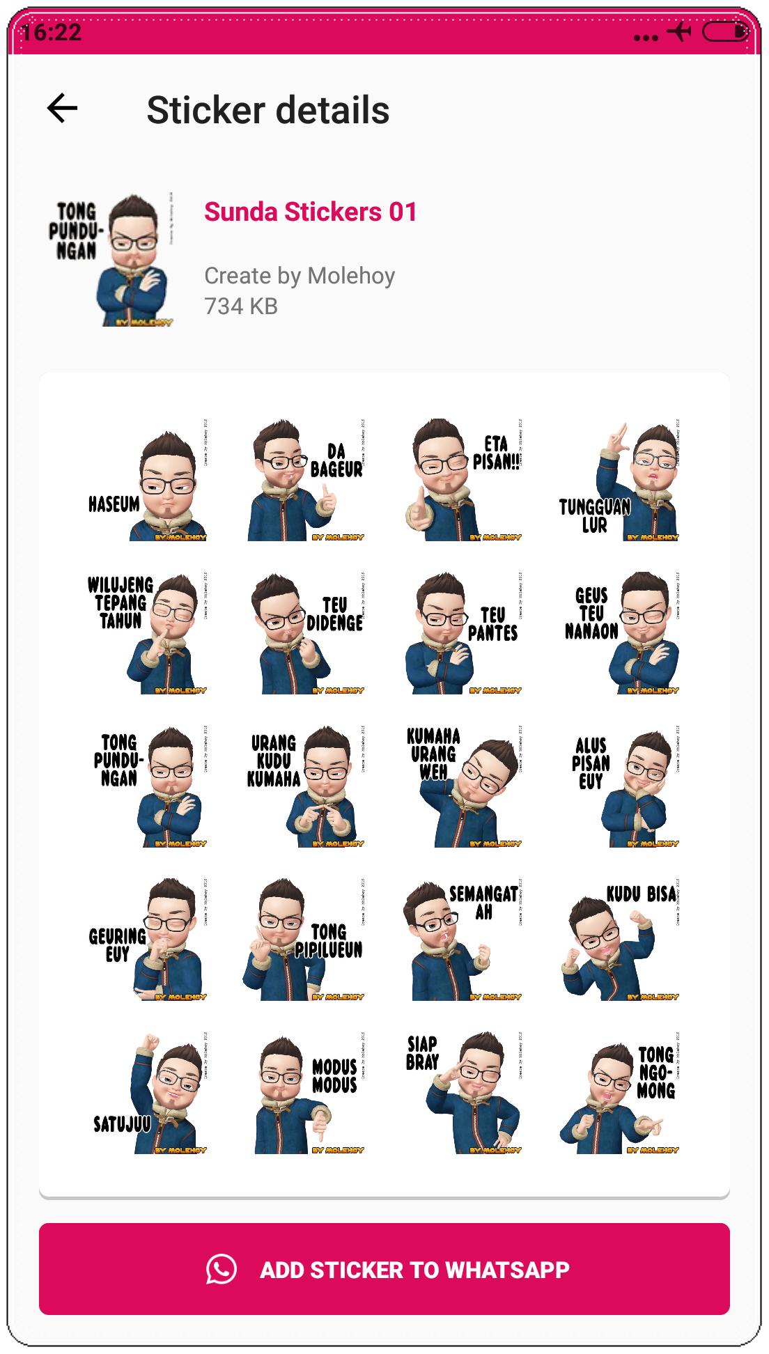 26 Download Stiker  Whatsapp  Sunda  Lucu  Terkeren 