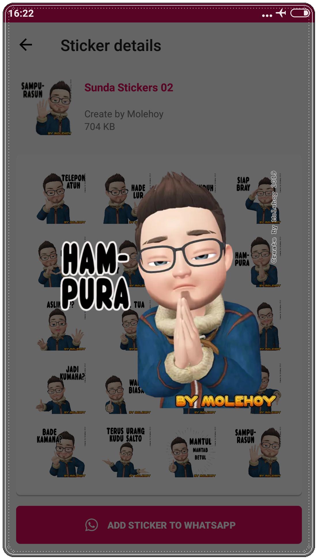  Sunda  Stiker  Lucu  WAStickerApps for Android APK Download