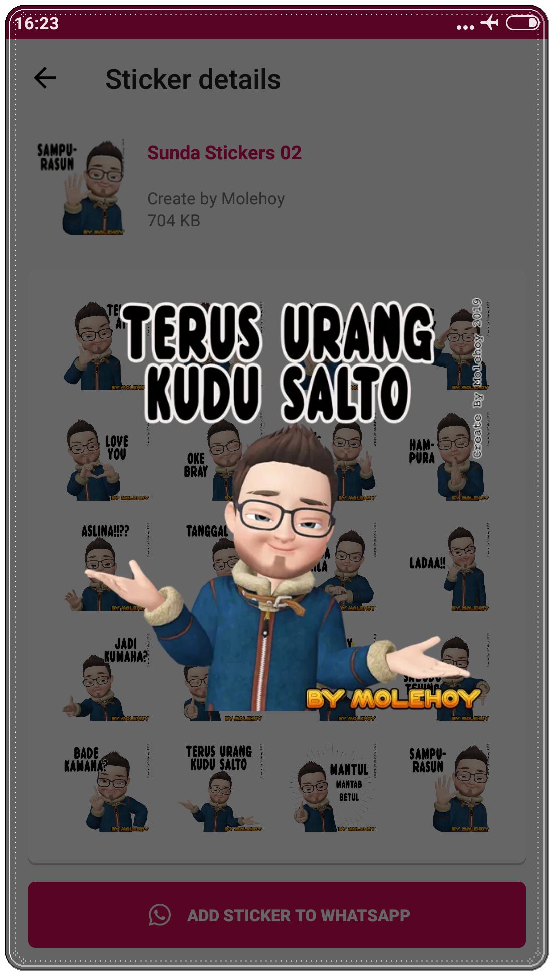  Sunda  Stiker  Lucu  WAStickerApps for Android APK Download