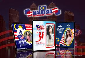 Malaysia Hari Merdeka 64 Photo Frames 🇲🇾 ภาพหน้าจอ 2