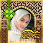 Bingkai Foto Idul Fitri 2021 ikona