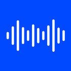 Transcriptor de voz a texto IA icono