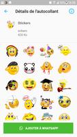 ملصقات ايموجي مضحكه - WAStickerApps screenshot 1