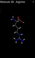 Molecule 3D plakat