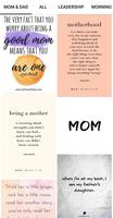 Mom & Dad Quotes Cartaz