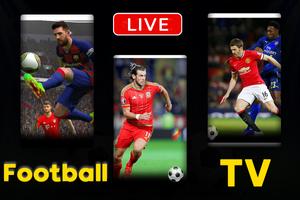 Live Football TV Streaming App Affiche