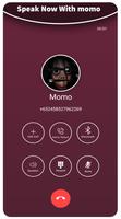 Momo fake call video and chat screenshot 1