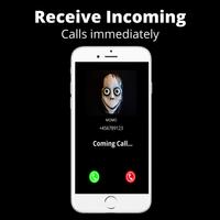Momo Fake Call and Chat capture d'écran 1