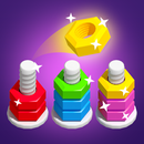 Funny Nut Writhe：Color sort aplikacja