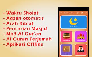 Jadwal Sholat dan Adzan Otomatis الملصق