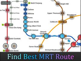 Singapore MRT Mapa Ruta captura de pantalla 3