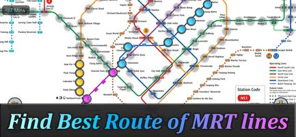 Singapore MRT Map Route (Pro) screenshot 1