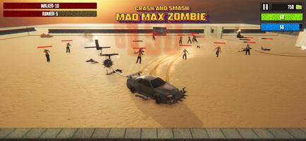 Mad Max : Fury Crash Zombie screenshot 1
