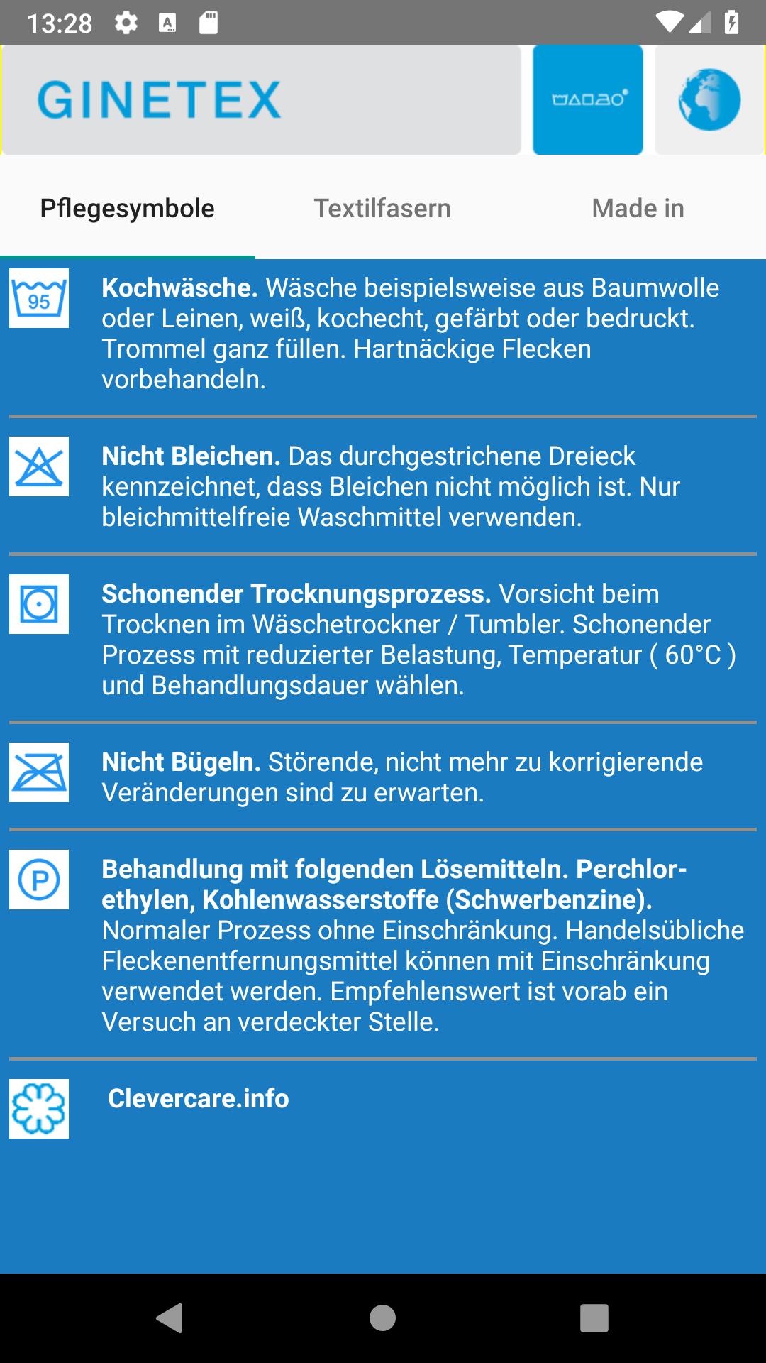 Ginetex Pflegesymbole Fur Android Apk Herunterladen