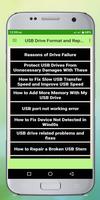 USB Drive Format and Repair guide Affiche