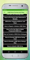 USB Drive Format and Repair guide capture d'écran 2