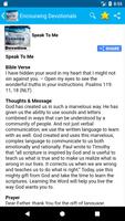 Encouraging Devotionals captura de pantalla 2