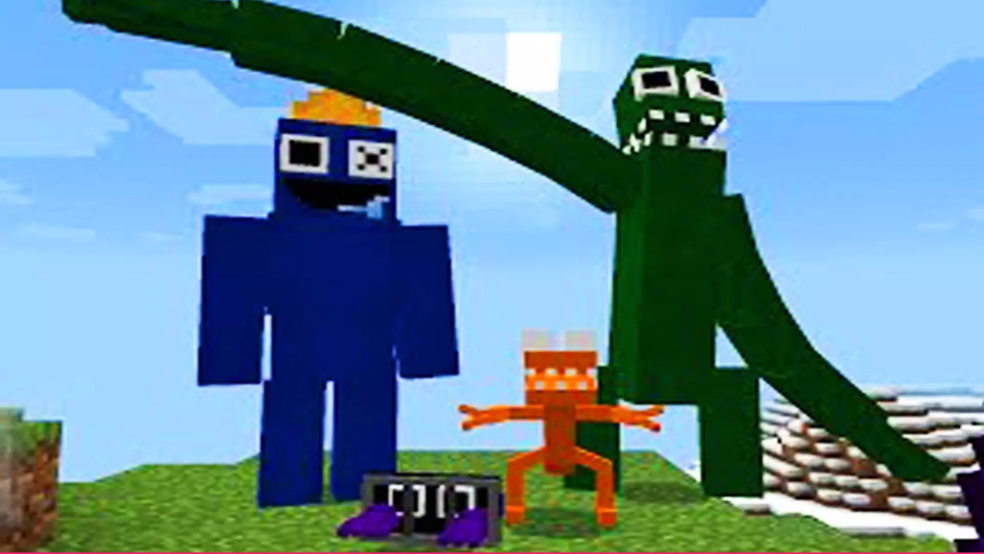 RAINBOW FRIENDS BLUE HAS A BABY! (Minecraft) 