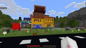 Scary Neighbor Granny for MCPE постер