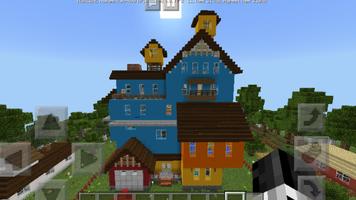 Scary Neighbor Granny for MCPE скриншот 3
