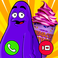 ”Grimace Shak Prank video call