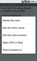 برنامه‌نما Get GPS عکس از صفحه