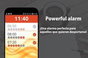 Powerful alarm (Alarm clock) Poster