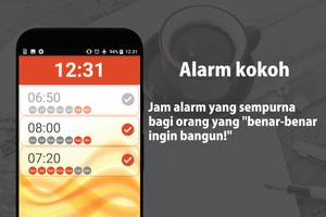 Alarm kokoh (Jam alarm) poster